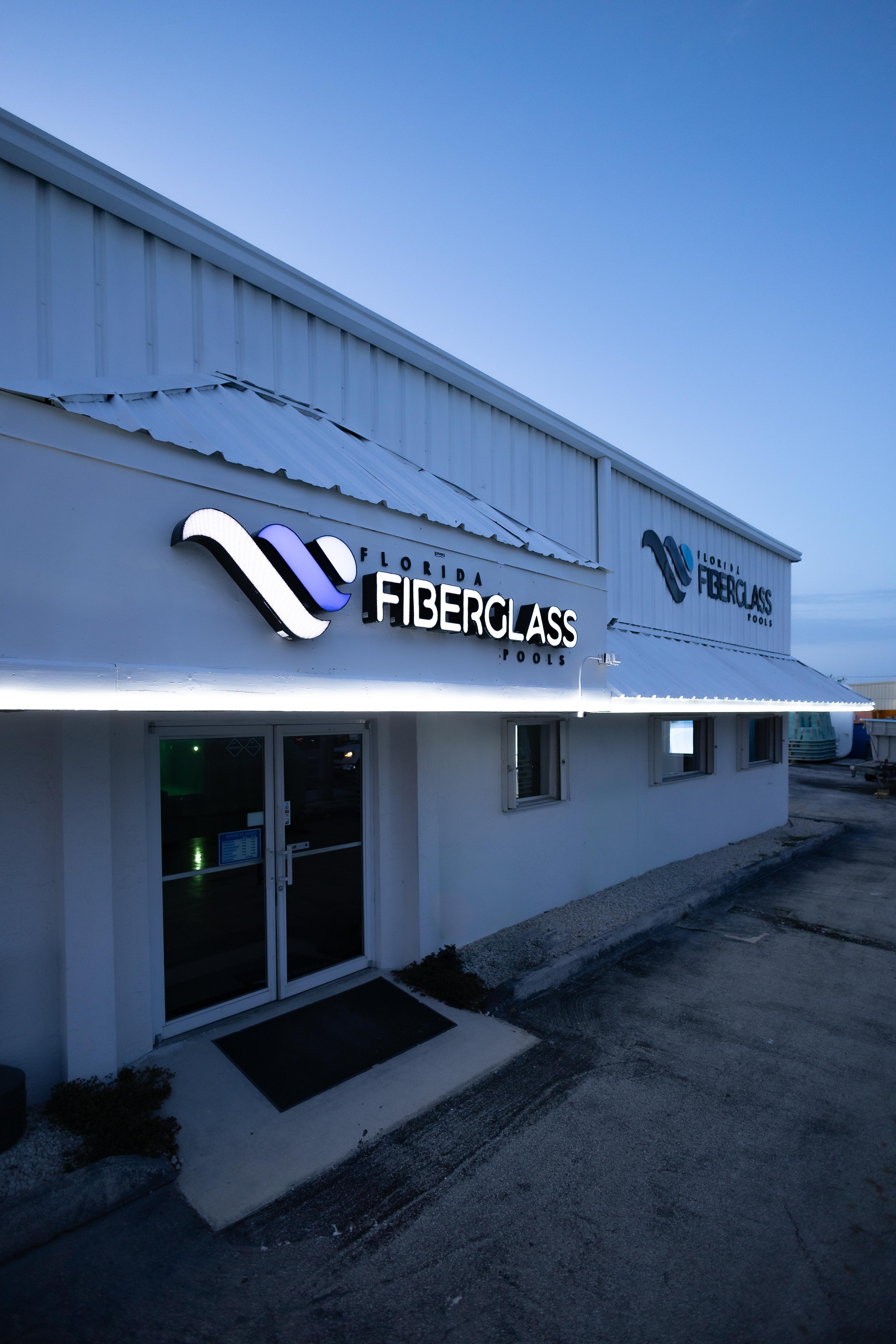 FLFG Pools showroom building