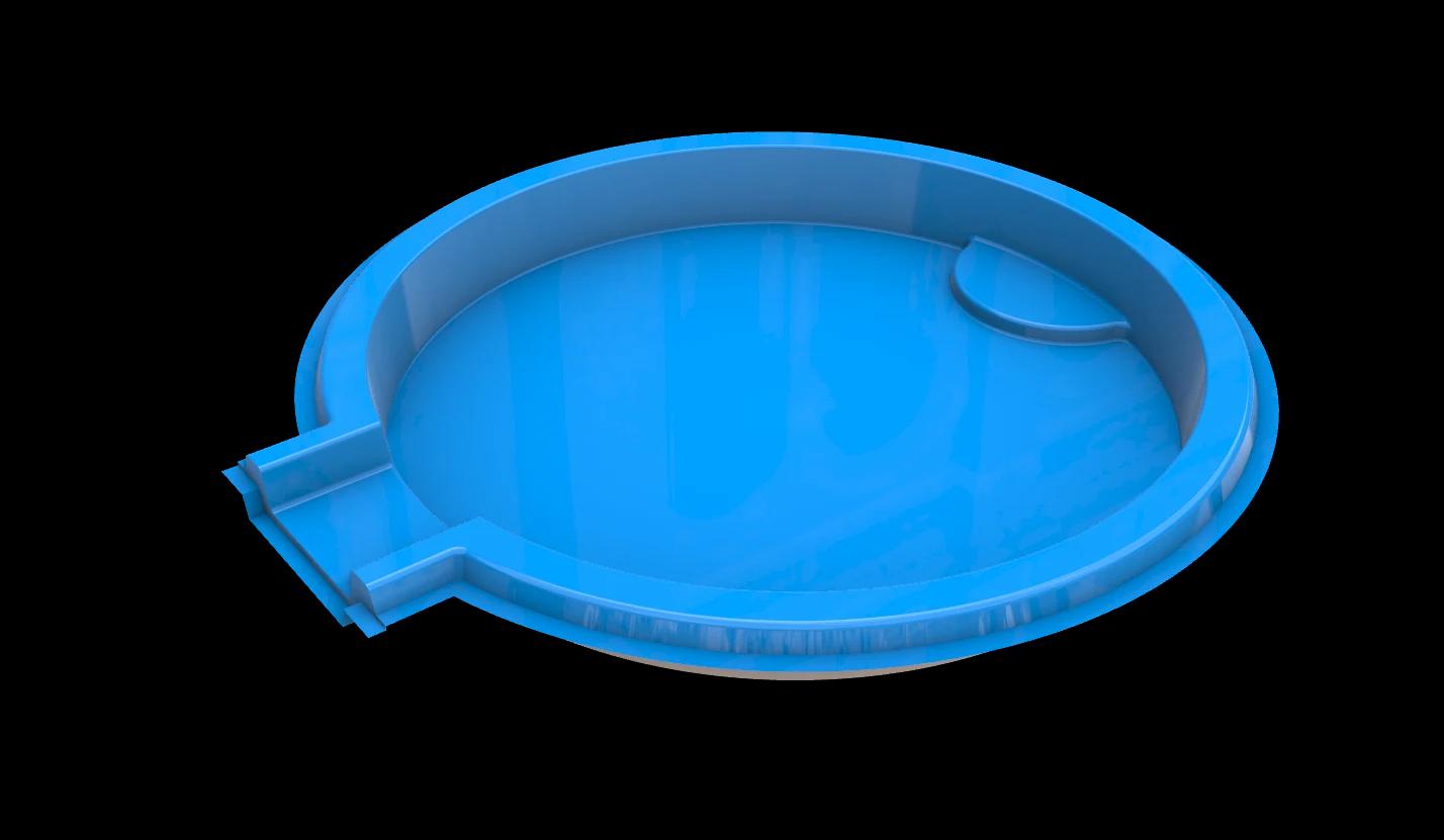 Natal Ledge 3D model render 2