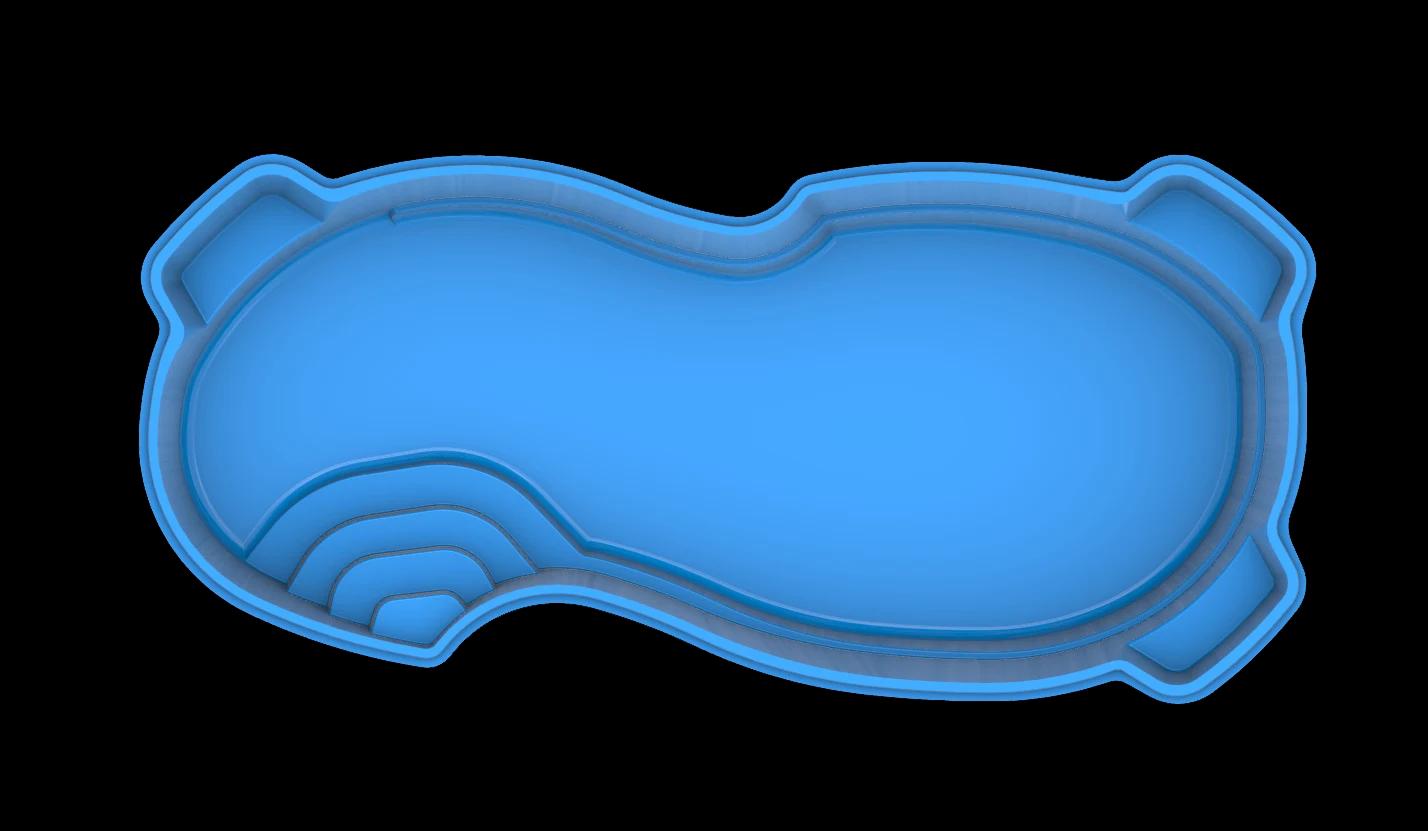 Roatan 3D model render 1