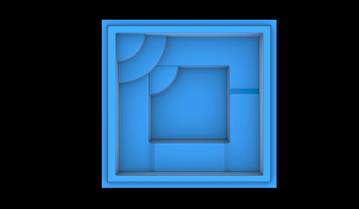 Quatro 3D model render 1