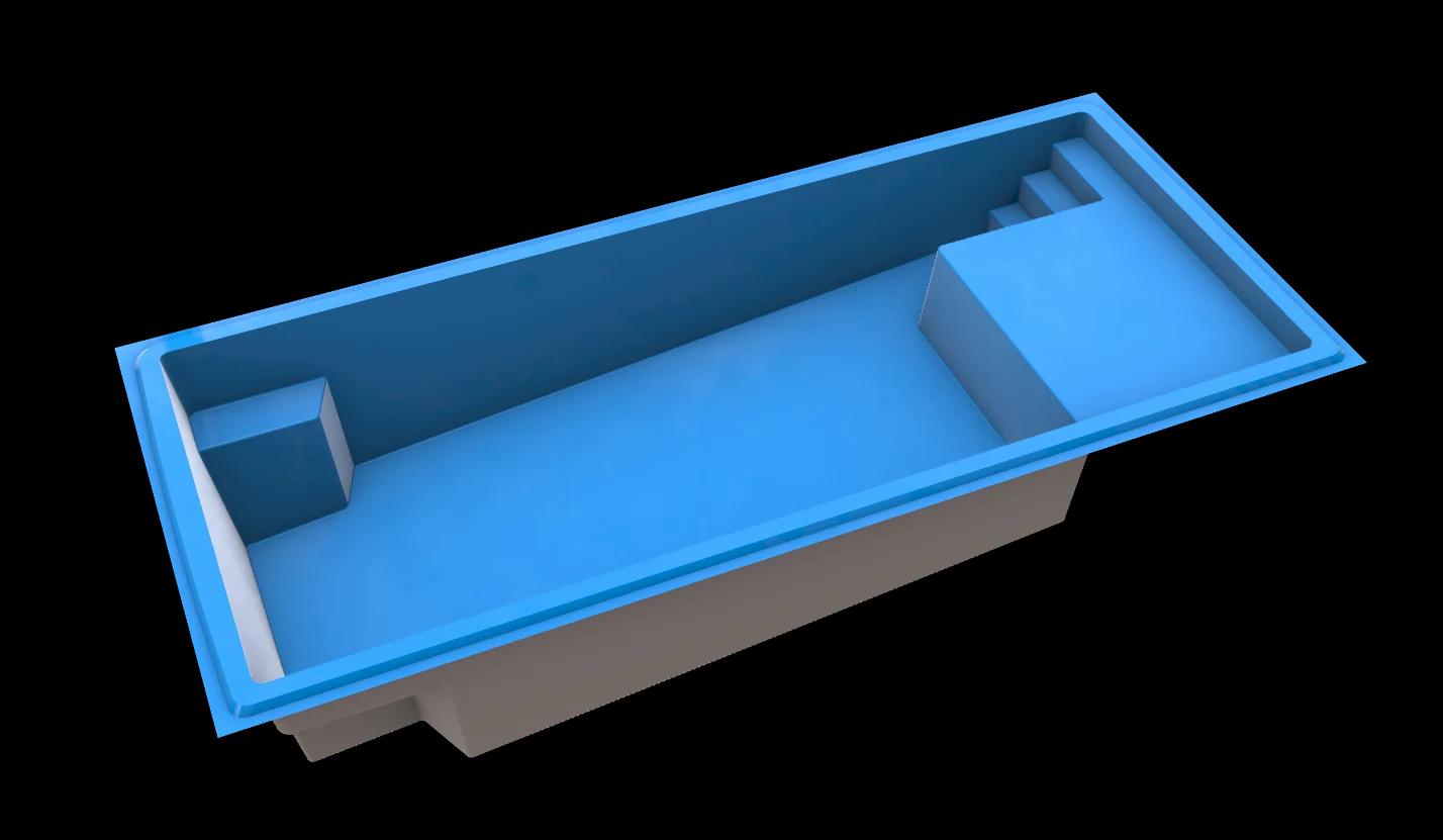 Colombian Cove 3D model render 2